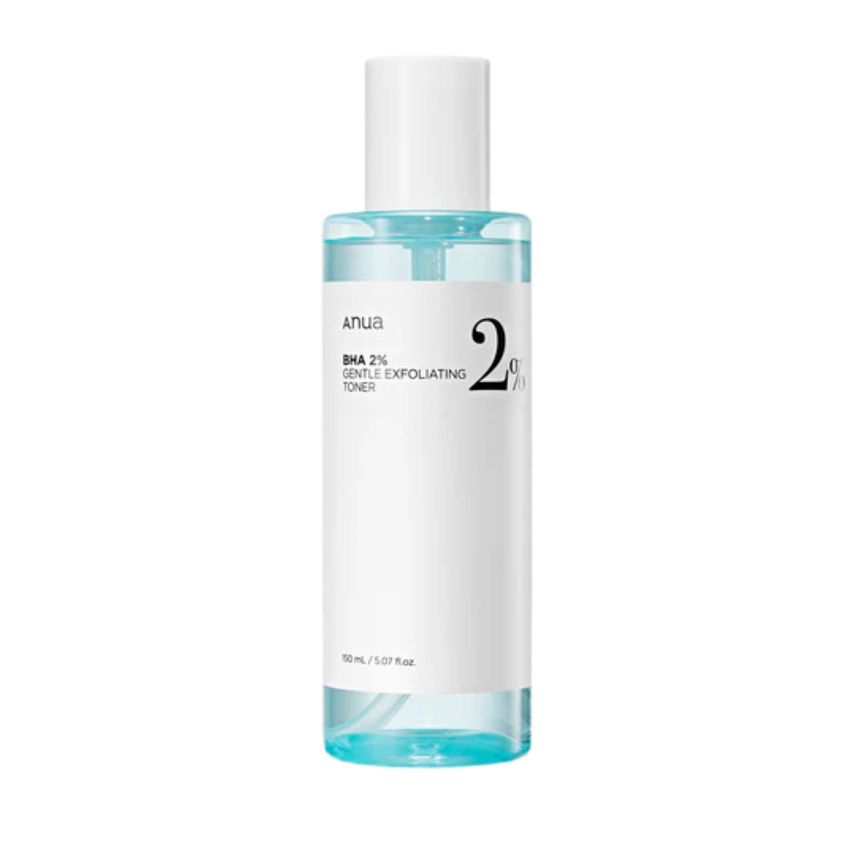 Anua BHA 2% Gentle Exfoliating Toner 150ml — Korean salicylic acid toner for smooth, clear, and radiant skin
