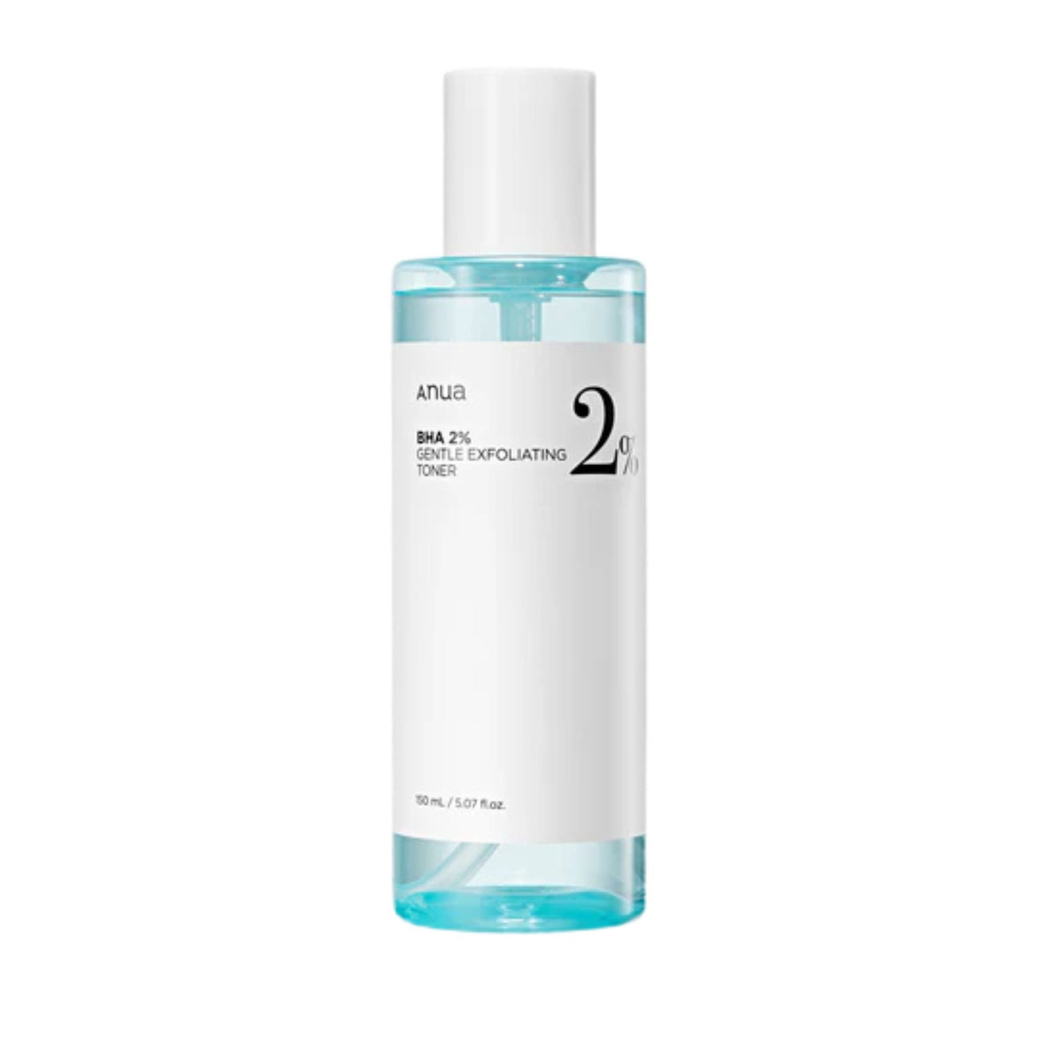 Anua BHA 2% Gentle Exfoliating Toner 150ml — Korean salicylic acid toner for smooth, clear, and radiant skin