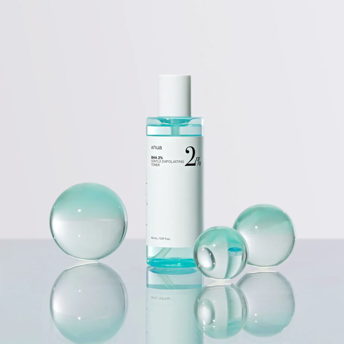 Anua BHA 2% Gentle Exfoliating Toner — hydrating exfoliating toner with 2% salicylic acid for refining skin texture and unclogging pores