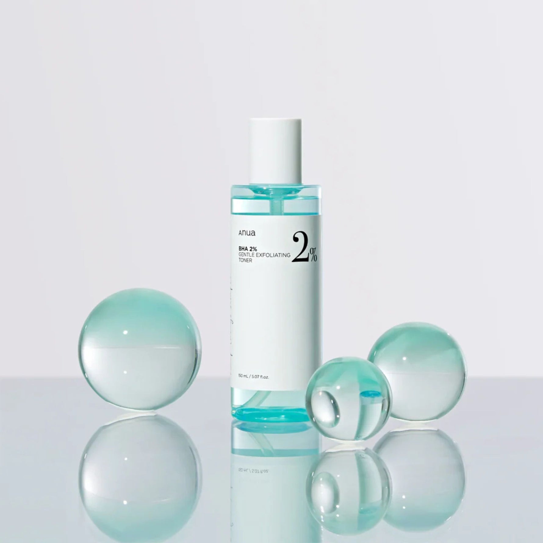 Anua BHA 2% Gentle Exfoliating Toner — hydrating exfoliating toner with 2% salicylic acid for refining skin texture and unclogging pores