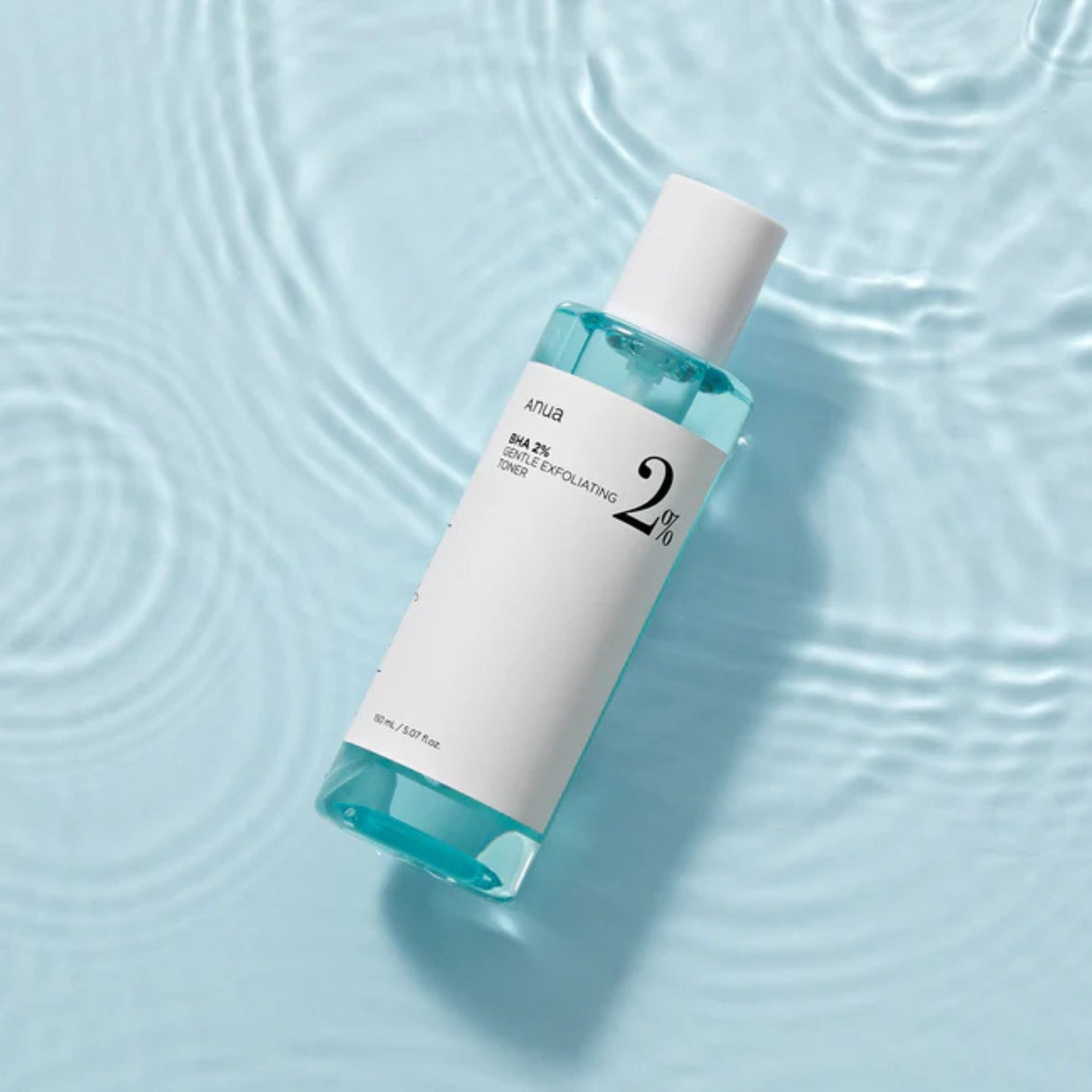 Anua BHA 2% Gentle Exfoliating Toner — lightweight Korean exfoliating toner for oily and acne-prone skin