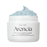 Arencia Royal Blue Hyssop Cleanser jar – clarifying and purifying vegan facial cleanser made with natural ingredients