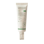 AXIS-Y Complete No-Stress Physical Sunscreen SPF 50+ PA++++ — vegan mugwort mineral sunscreen for daily UV protection