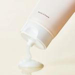 Close-up of Beauty of Joseon Apricot Blossom Peeling Gel being dispensed, lightweight soft exfoliating gel formula