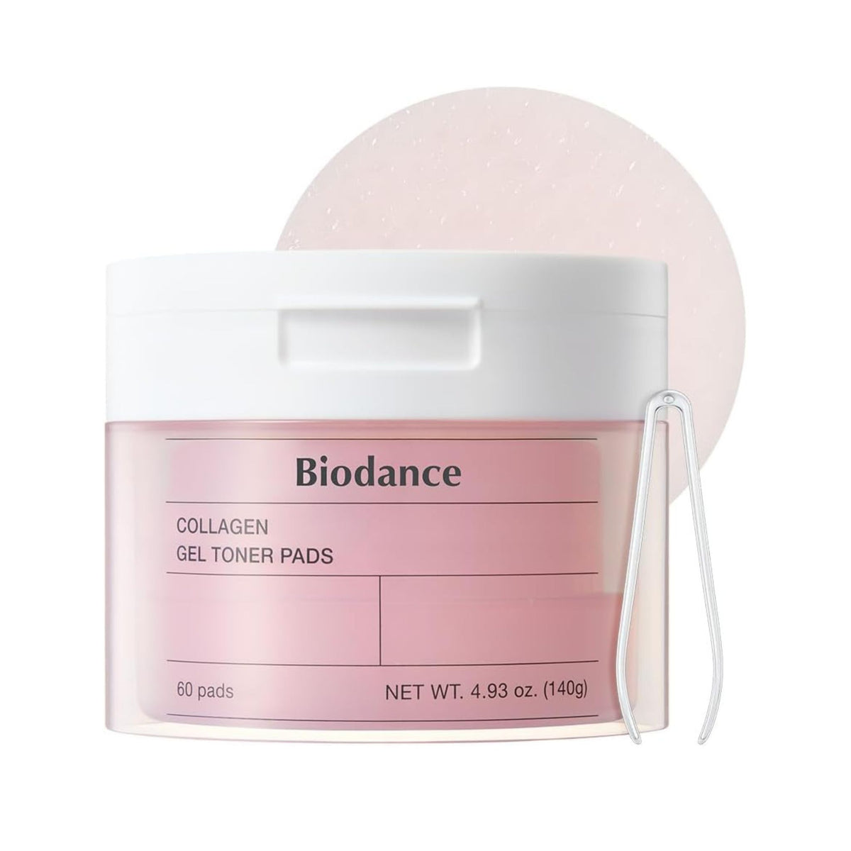 Biodance Collagen Gel Toner Pads 60pcs Korean skincare toner pads for hydration, skin barrier support and radiant glow
