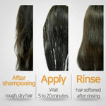 How to use Elizavecca CER-100 hair treatment – apply after shampooing, leave 5 to 20 minutes, rinse for softer, smoother hair
