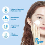 Etude Soon Jung Foam Cleanser – pH-balanced vegan formula with Panthenol and Madecassoside, tested safe for sensitive skin