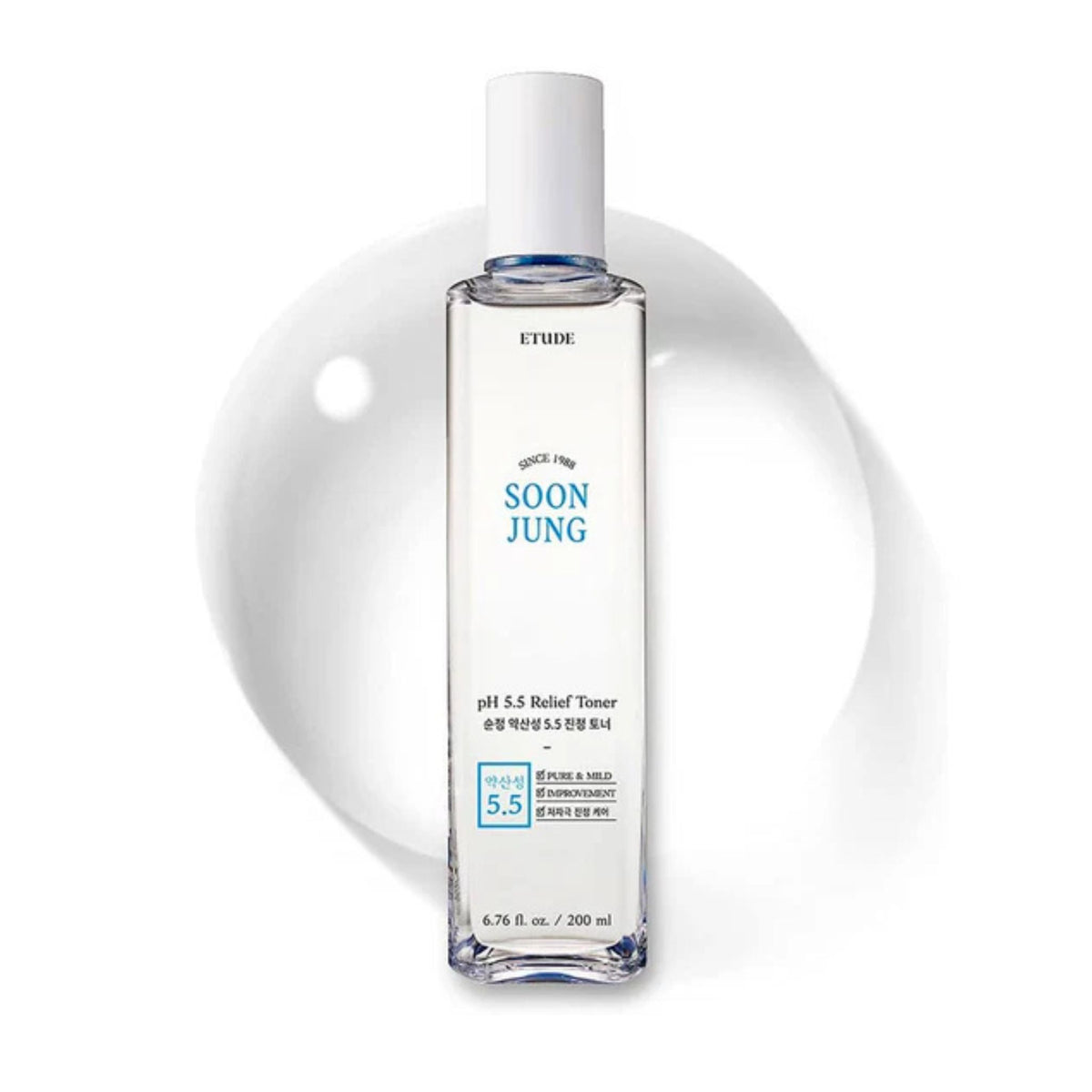 Etude House Soon Jung Toner — pH-balanced hydrating toner with panthenol and madecassoside