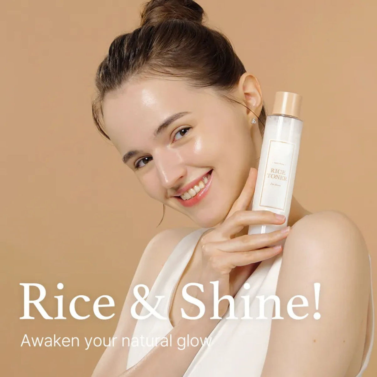 I’m From Rice Toner — brightening and moisturizing Korean skincare toner for glowing, luminous skin