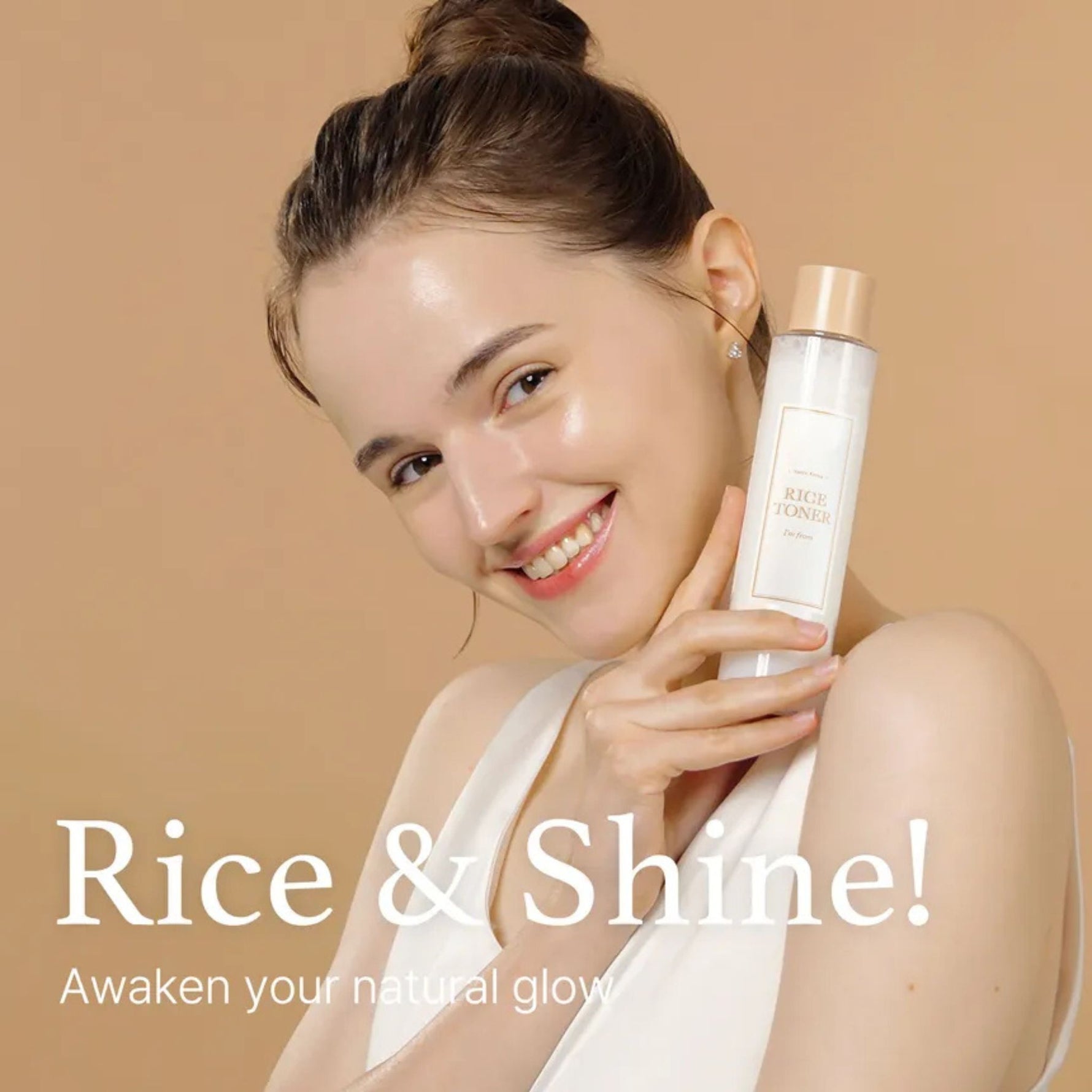I’m From Rice Toner — brightening and moisturizing Korean skincare toner for glowing, luminous skin