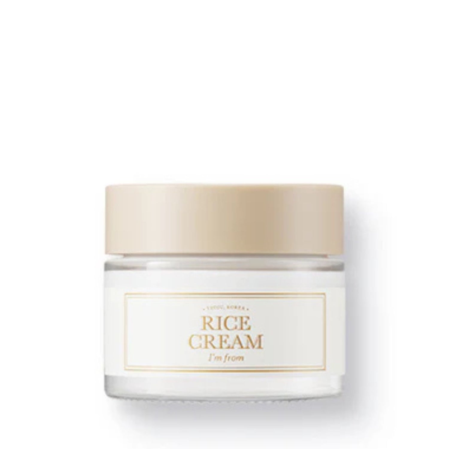 I’m From Rice Cream – brightening and moisturizing face cream made with Korean rice bran extract
