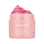 Medicube Collagen Jelly Cream 50ml pink jelly texture moisturizer product jar