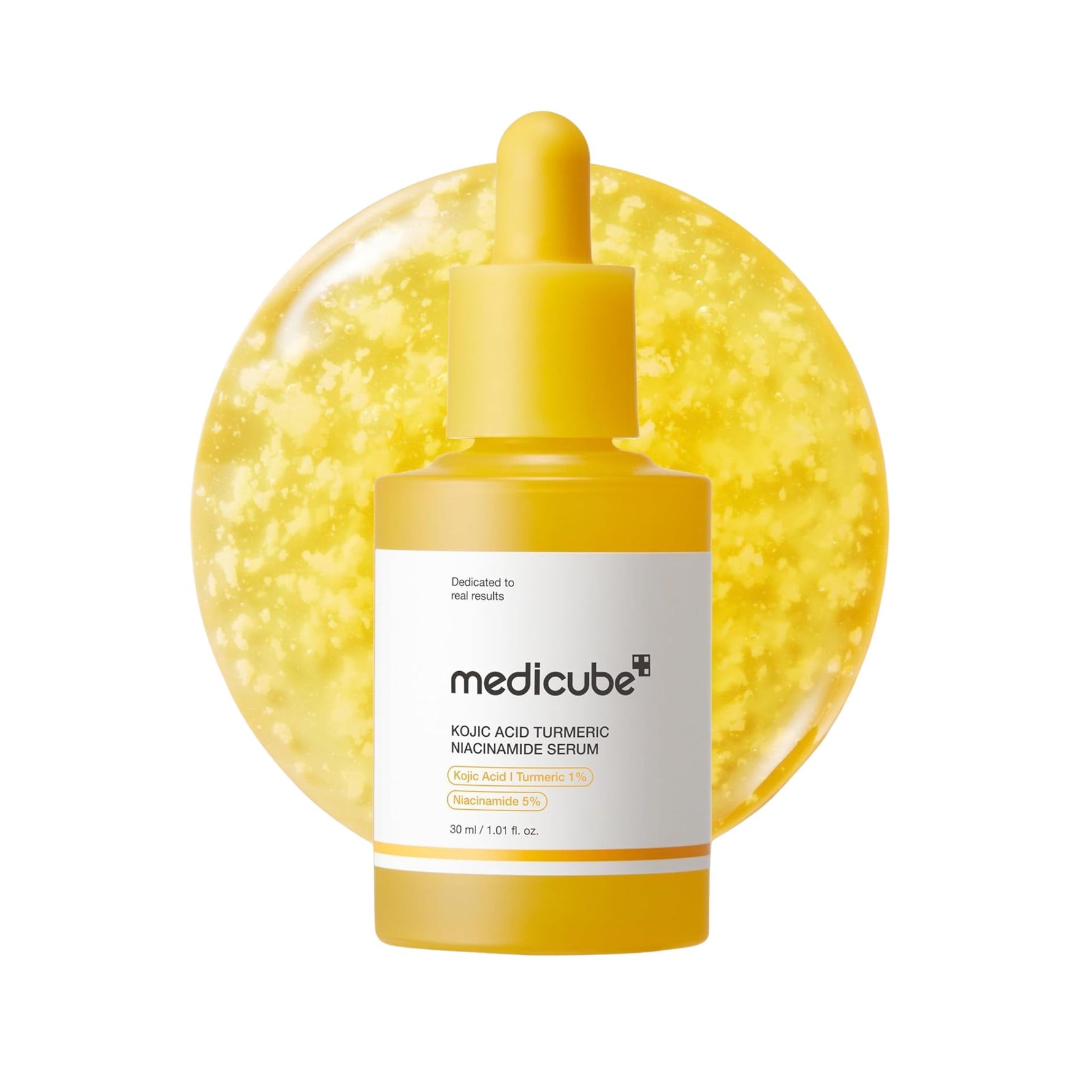 Medicube Kojic Acid Turmeric Niacinamide Serum Korean brightening serum for dark spots, uneven skin tone, and dull-looking skin