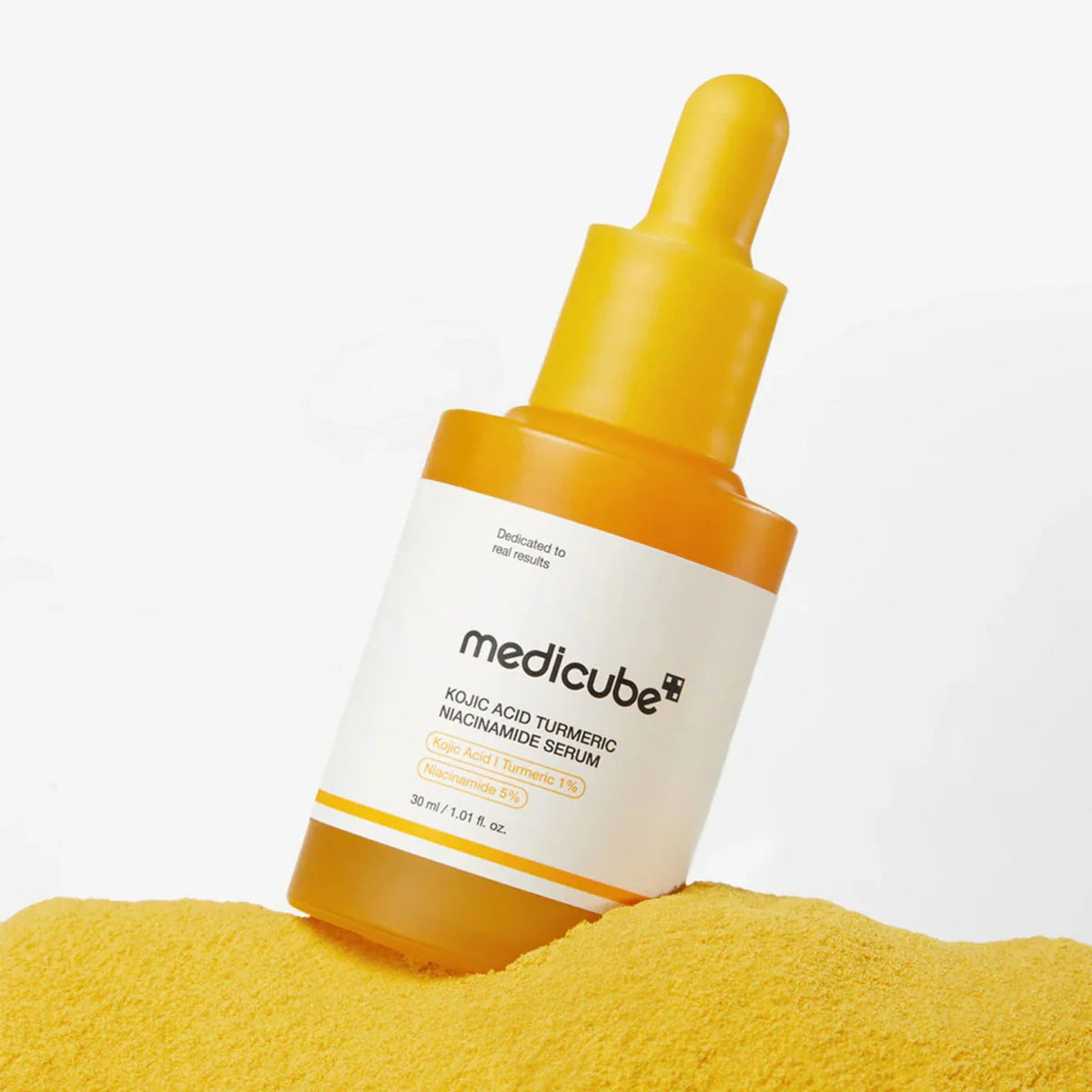 Medicube Kojic Acid Turmeric Niacinamide Serum Korean dark spot correcting serum with turmeric extract for brighter, smoother-looking skin