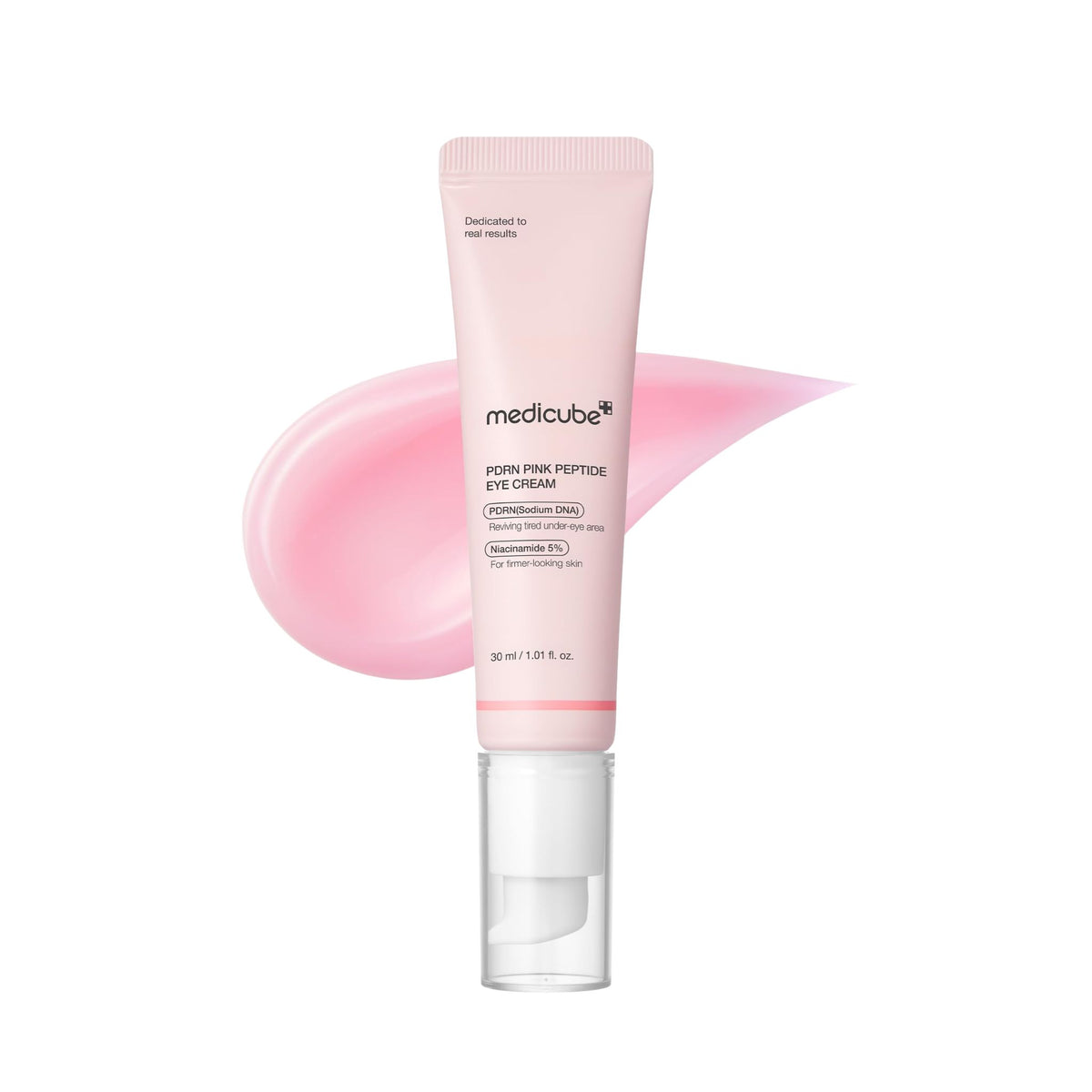 Medicube PDRN Pink Peptide Eye Cream Korean anti aging eye cream for dark circles and wrinkles