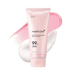 Medicube PDRN Pink Niacinamide Whip Cleanser 120g brightening Korean facial cleanser with PDRN, niacinamide and ceramides for hydrated glowing skin