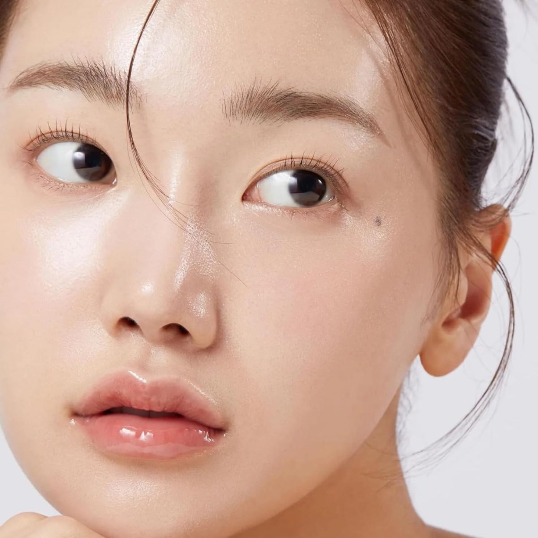 Medicube Triple Collagen Serum results — dewy, plump, and hydrated skin after applying K-beauty collagen serum