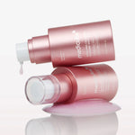 Medicube PDRN Pink Collagen Exosome Shot 7500 Korean anti-aging serum bottle with pump dispenser and lightweight pink formula