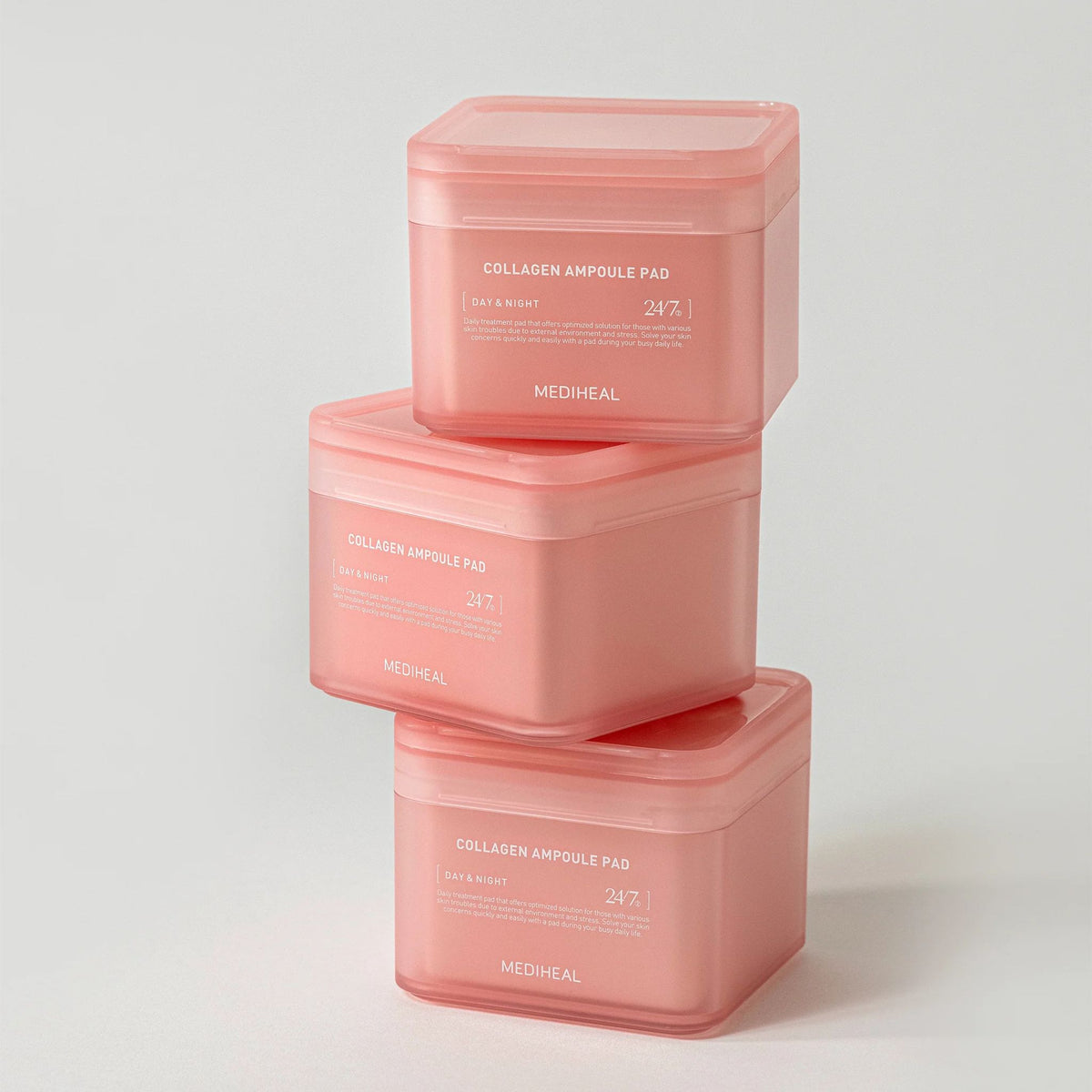 Mediheal Collagen Ampoule Pad — anti-aging collagen pads for daily skin elasticity and hydration