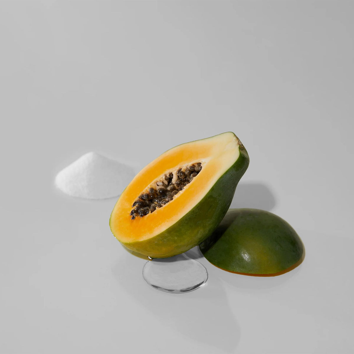 Fresh papaya and natural enzymes used in Mediheal Phyto-Enzyme Peeling Pad for gentle exfoliation and skin renewal