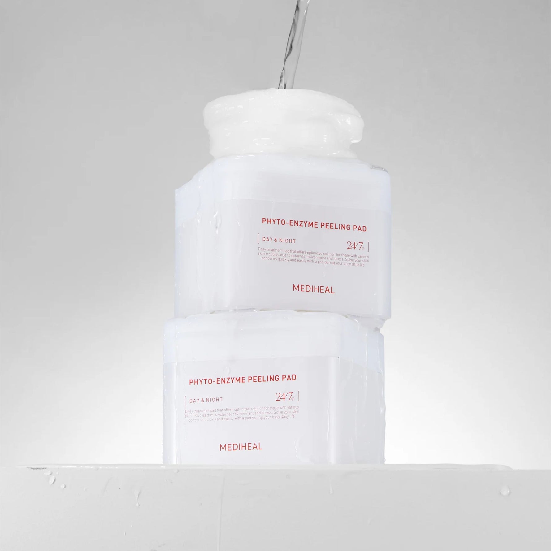 Mediheal Phyto-Enzyme Peeling Pad — hydrating exfoliating pads with papaya and botanical enzymes for smooth, glowing skin