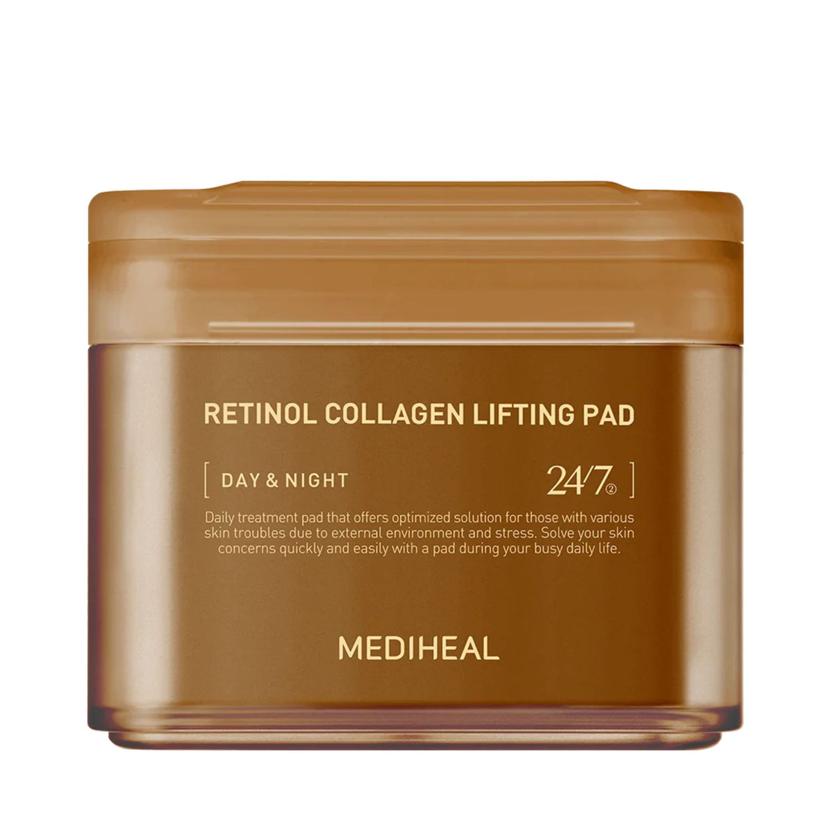 Mediheal Retinol Collagen Lifting Pad — lifting essence pads enriched with retinol and collagen for smoother skin