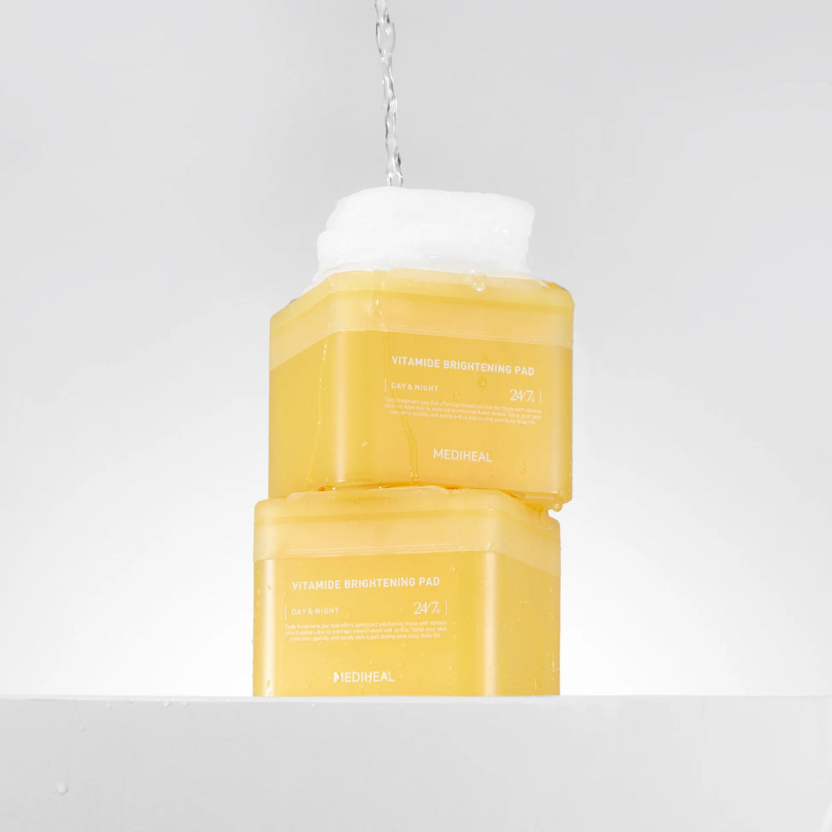 Mediheal Vitamide Brightening Pad — hydrating vitamin skincare pads that brighten and revitalize skin tone