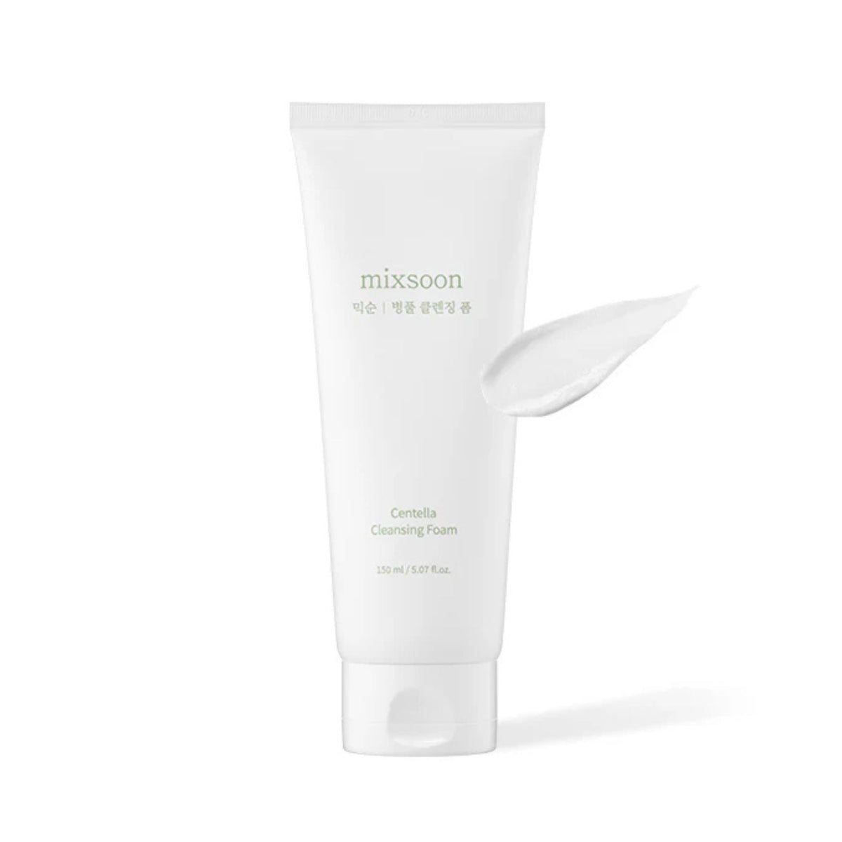 Mixsoon Centella Cleansing Foam 150ml – mild daily facial cleanser for sensitive and irritated skin with cica extract
