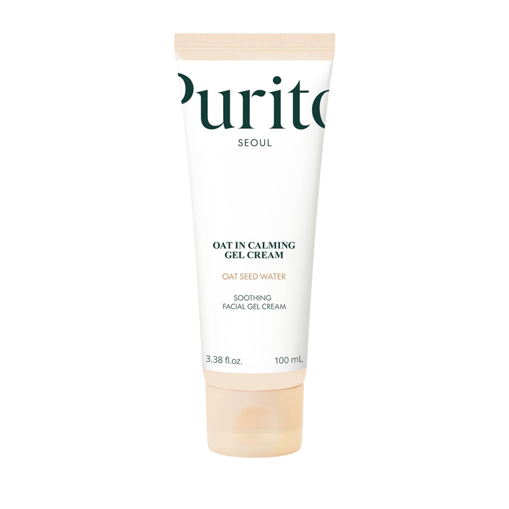 Purito Oat-In Calming Gel Cream – lightweight gel moisturizer with oat seed extract to calm and hydrate skin