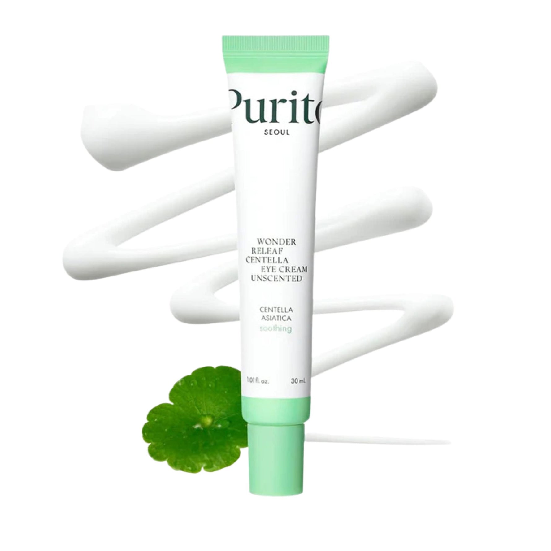 Purito Wonder Releaf Centella Eye Cream Unscented – soothing fragrance-free eye cream with Centella Asiatica for sensitive skin