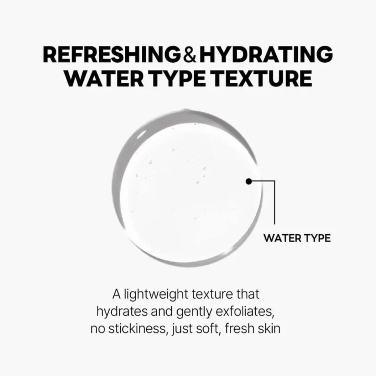 Round Lab 1025 Dokdo Toner texture — lightweight water-type toner that hydrates and refreshes without stickiness