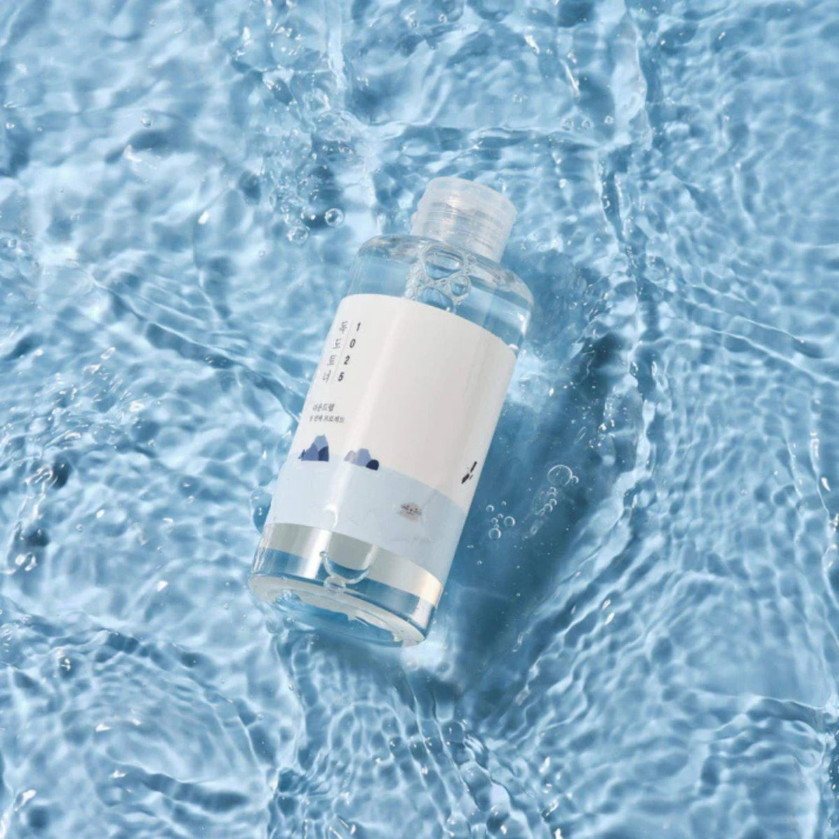 Round Lab 1025 Dokdo Toner — gentle exfoliating toner with mineral-rich deep sea water for glowing skin