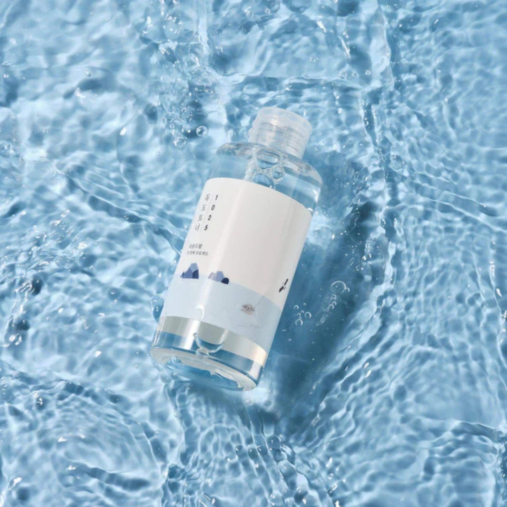 Round Lab 1025 Dokdo Toner — gentle exfoliating toner with mineral-rich deep sea water for glowing skin