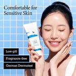 Round Lab Birch Juice Moisturizing Cleanser – low-pH gentle cleanser dermatologist-tested for sensitive skin