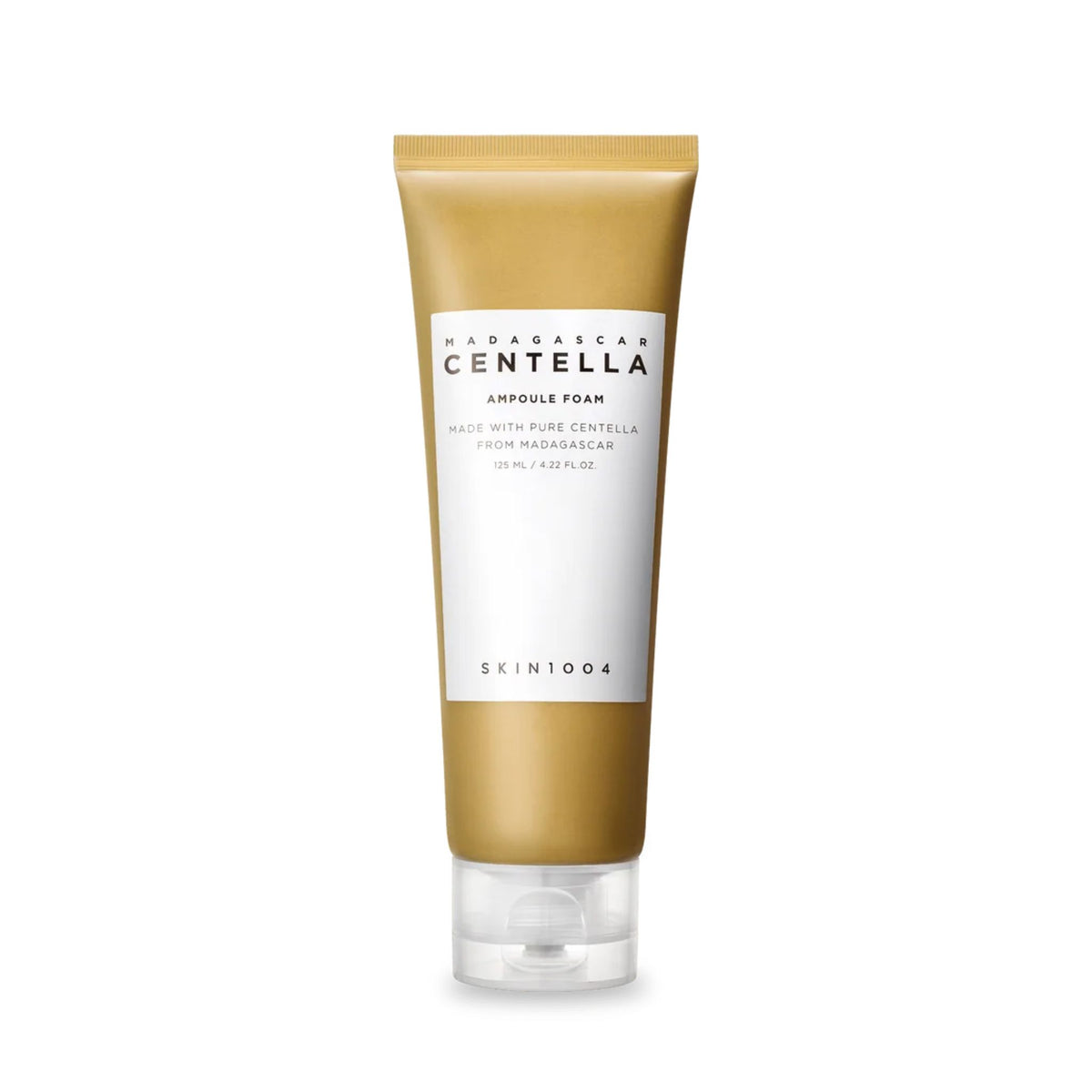 Skin1004 Madagascar Centella Ampoule Foam 125ml cleanser – gentle facial foam infused with Centella Asiatica for soothing and hydrating sensitive skin