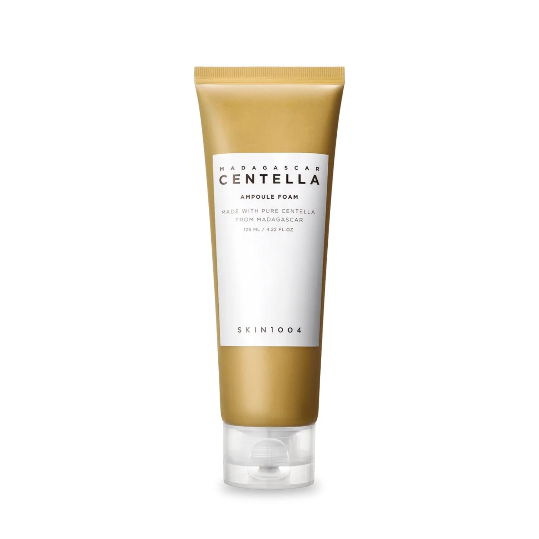Skin1004 Madagascar Centella Ampoule Foam 125ml cleanser – gentle facial foam infused with Centella Asiatica for soothing and hydrating sensitive skin