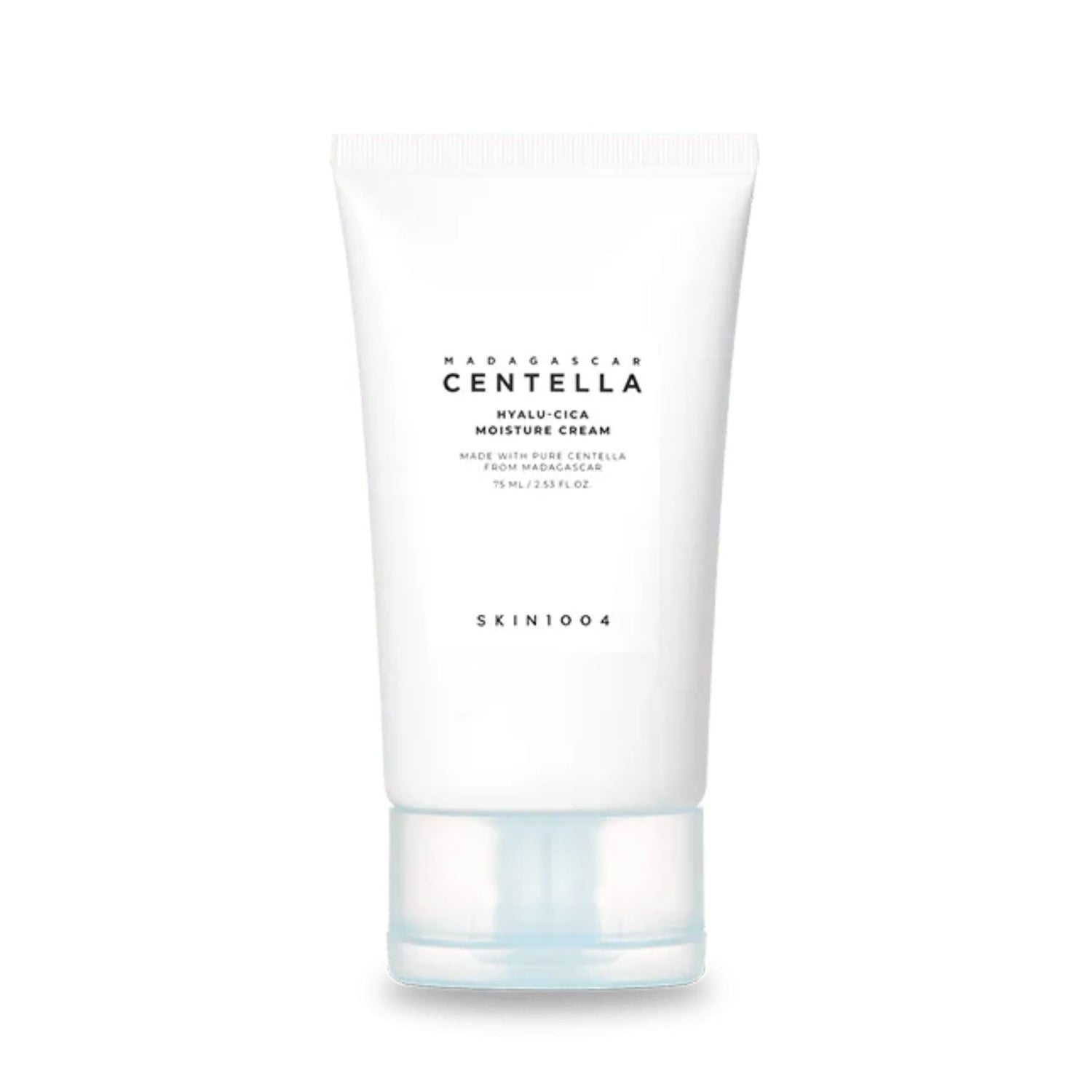 Skin1004 Madagascar Centella Hyalu-Cica Moisture Cream 75ml — soothing hydrating face cream with Centella Asiatica and hyaluronic acid for sensitive skin
