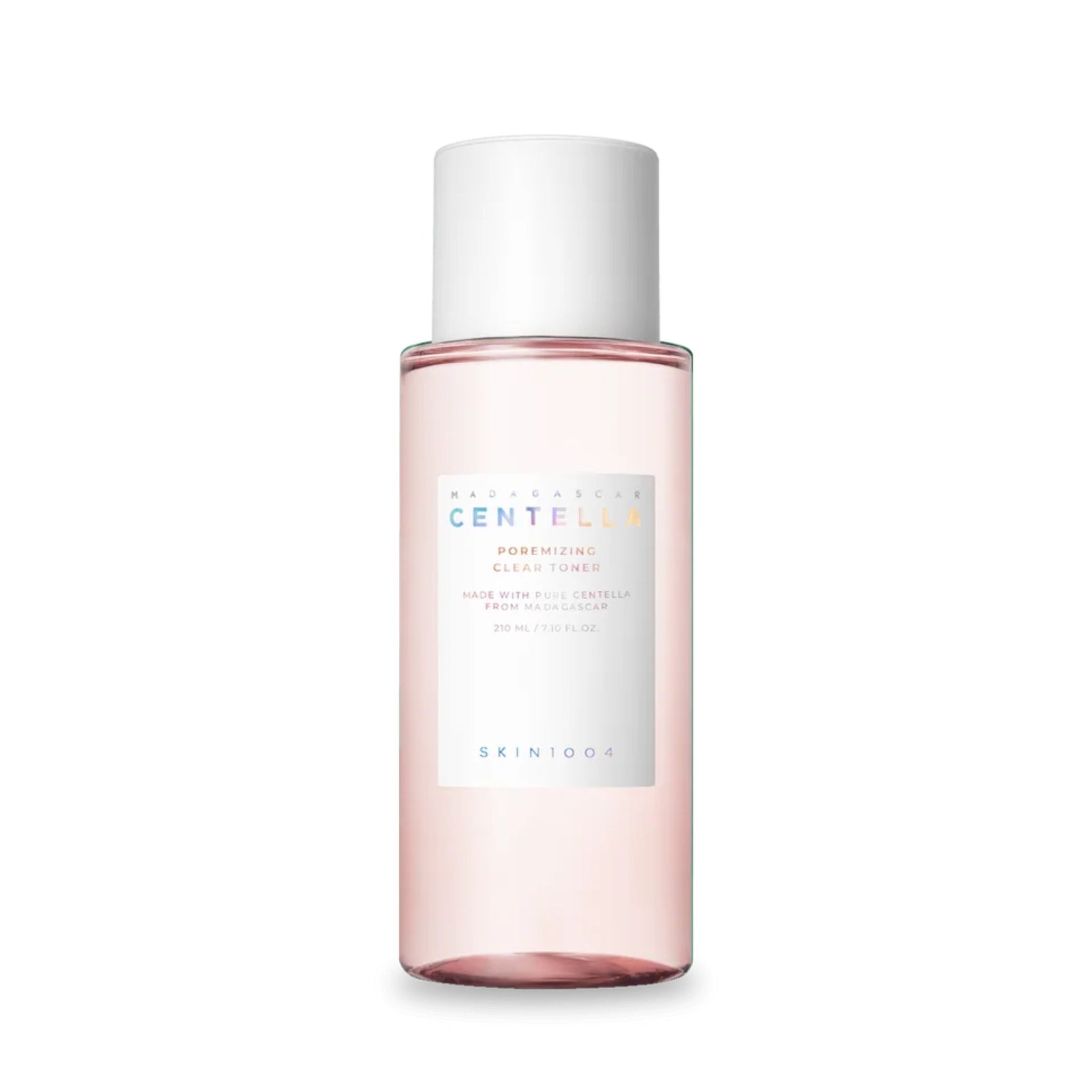 Skin1004 Madagascar Centella Poremizing Clear Toner product bottle front view on white background