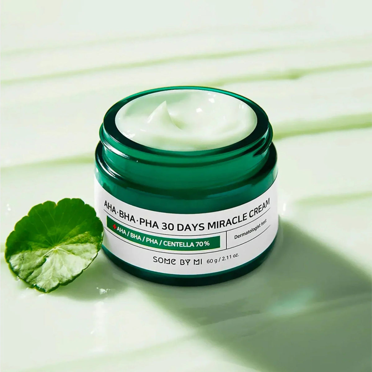 SOME BY MI AHA BHA PHA 30 Days Miracle Cream – exfoliating moisturizer with 70% Centella Asiatica for clear, calm skin