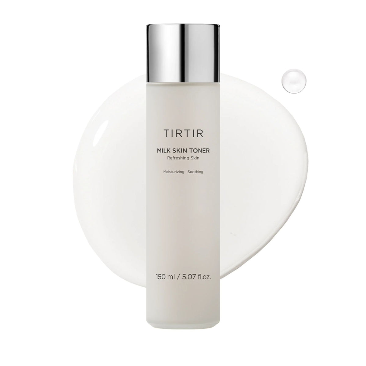 TIRTIR Milk Skin Toner 150 ml — moisturizing milky toner for balanced, glowing complexion