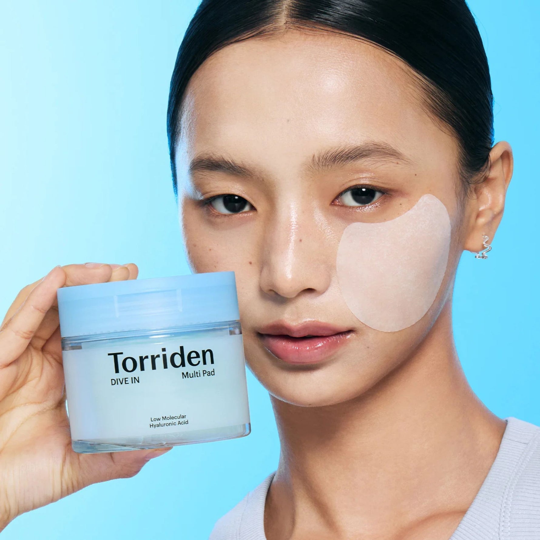 Torriden DIVE-IN Multi Pad – daily toner pads for plump, dewy skin with hyaluronic acid essence
