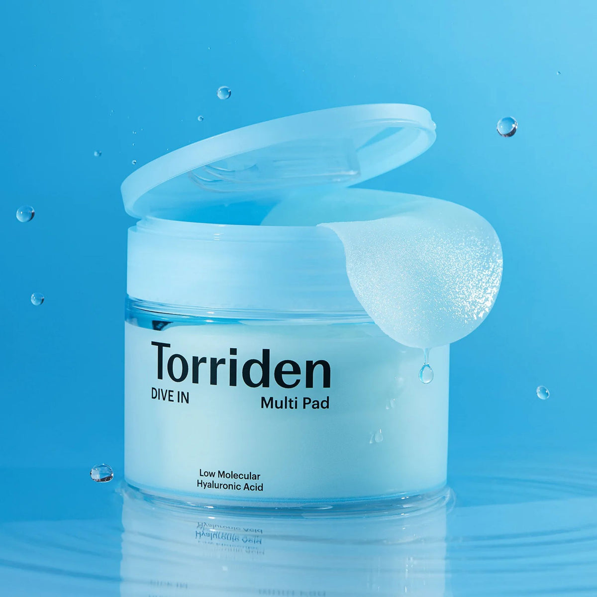 Torriden DIVE-IN Multi Pad – hydrating toner pads infused with low molecular hyaluronic acid for intense moisture care